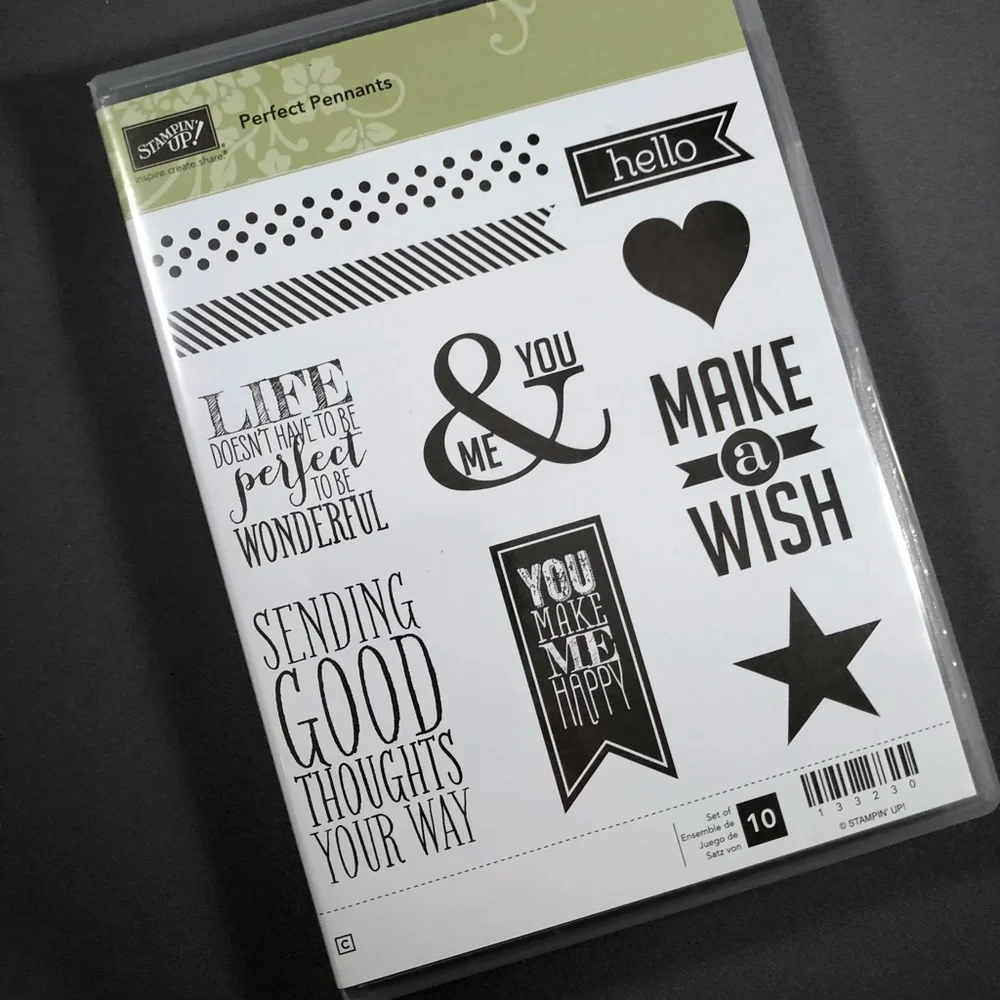 Stampin Up! Perfect Pennants stamp set